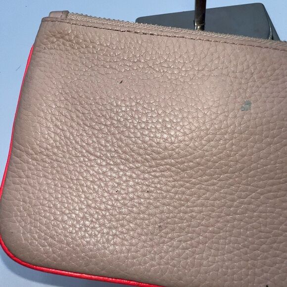 Kate Spade Nude and Neon Wristlet **SEE PICS AND DESCRIPTION - Picture 4 of 12